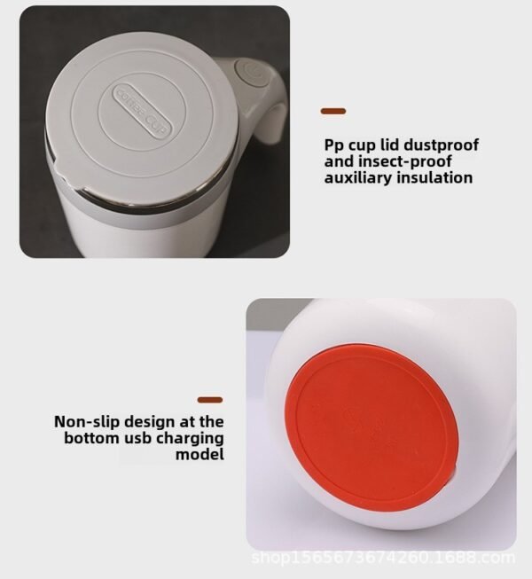 Automatic mixing cup