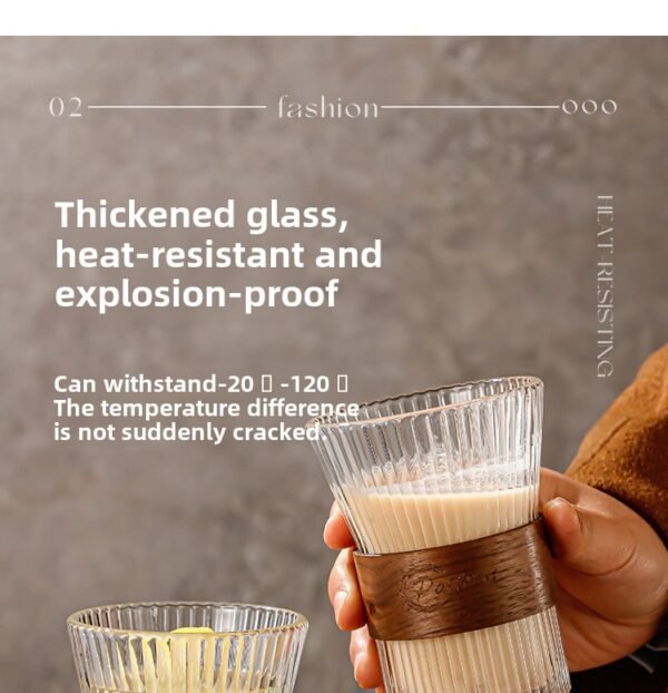Xiflo glass tumbler waist cup