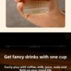 Xiflo glass tumbler waist cup
