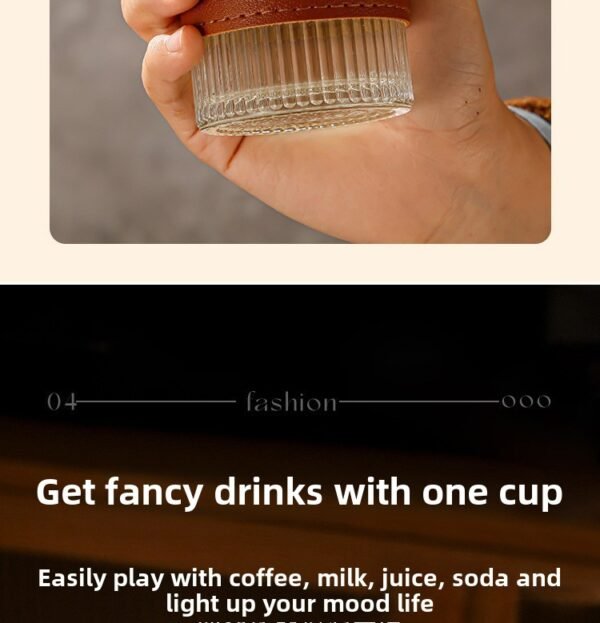 Xiflo glass tumbler waist cup