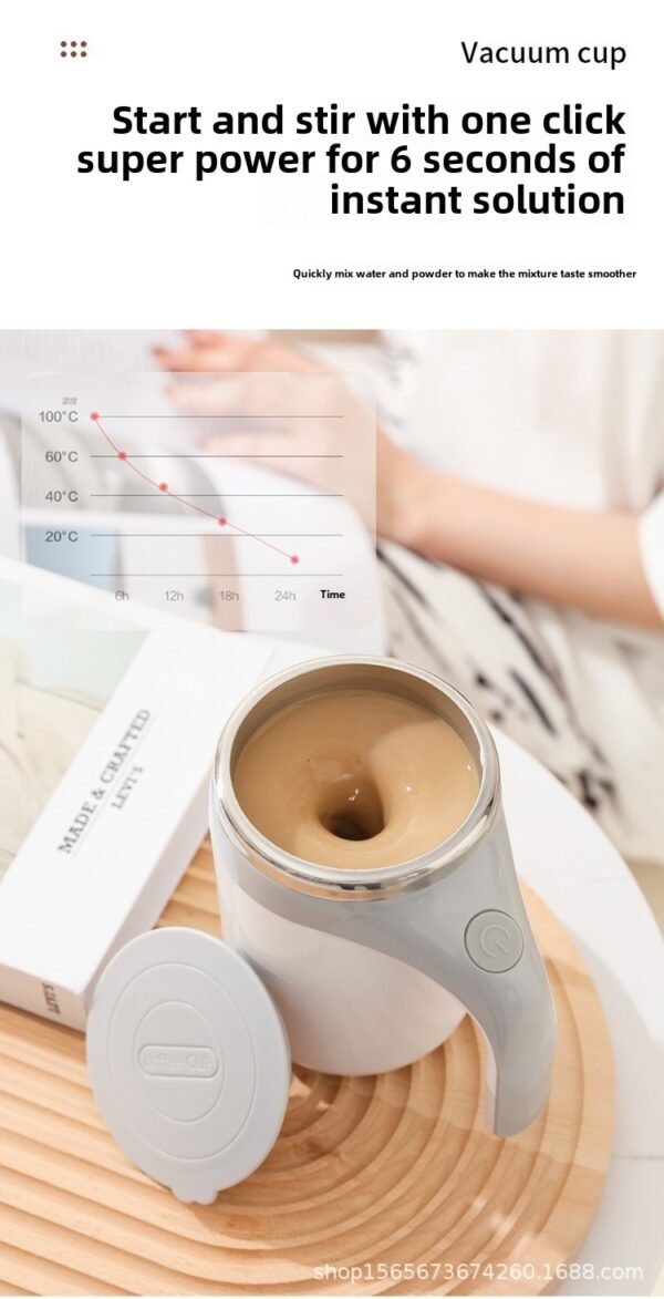 Automatic mixing cup